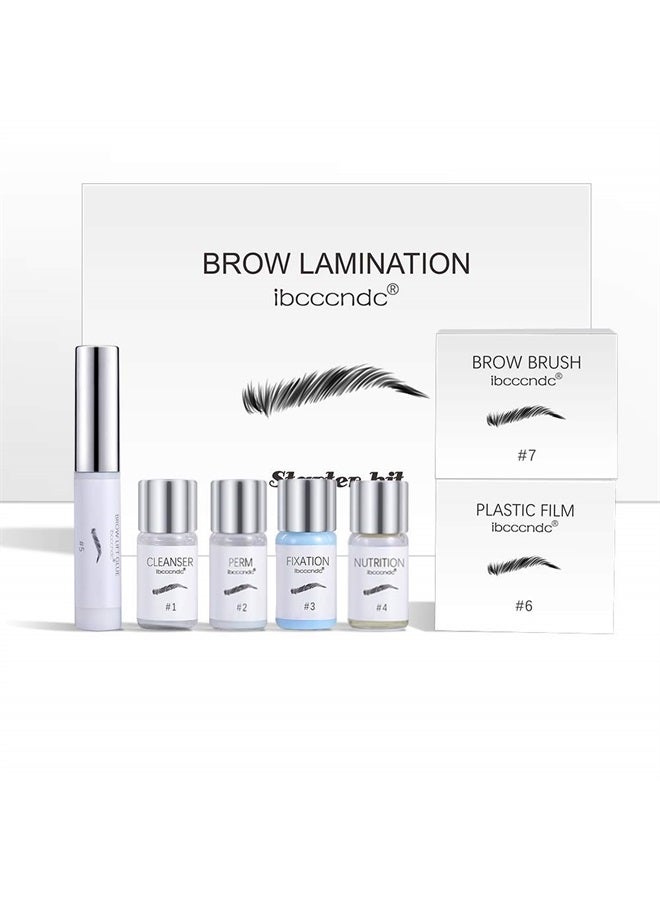 Brow Lamination Kit, Professional Eyebrow Lift Kit, Eyebrow Pomade - Easy to use, Long Lasting, Perfect for Fuller Messy Downward Eyebrow Makeup, Eyebrow Perm Kit for Salon Home Use, Lasts 8 Weeks
