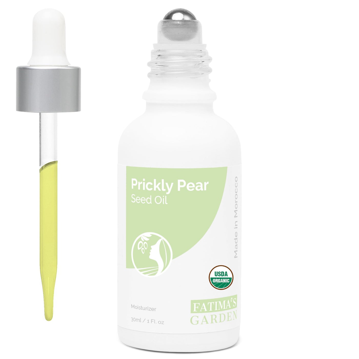Fatima's Garden Prickly Pear Seed Oil - Organic Anti-Aging Serum, 15ml