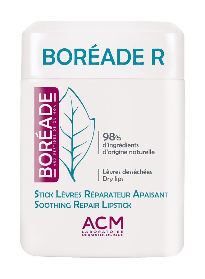 Boreade R Soothing Repair Lipstick, 9.2g – Lip Balm for Dry, Chapped Lips