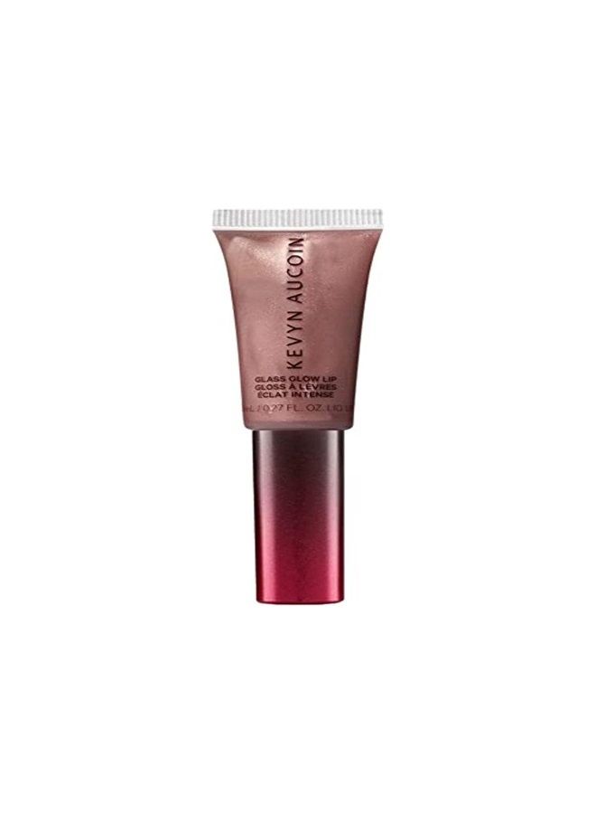 Glass Glow Lip, Prism Rose: Multi-purpose lip gloss highlighter. 3D reflective glaze, comfortable wearing, non-sticky. Moisturize, protect, lock in shine. Makeup artist go to.