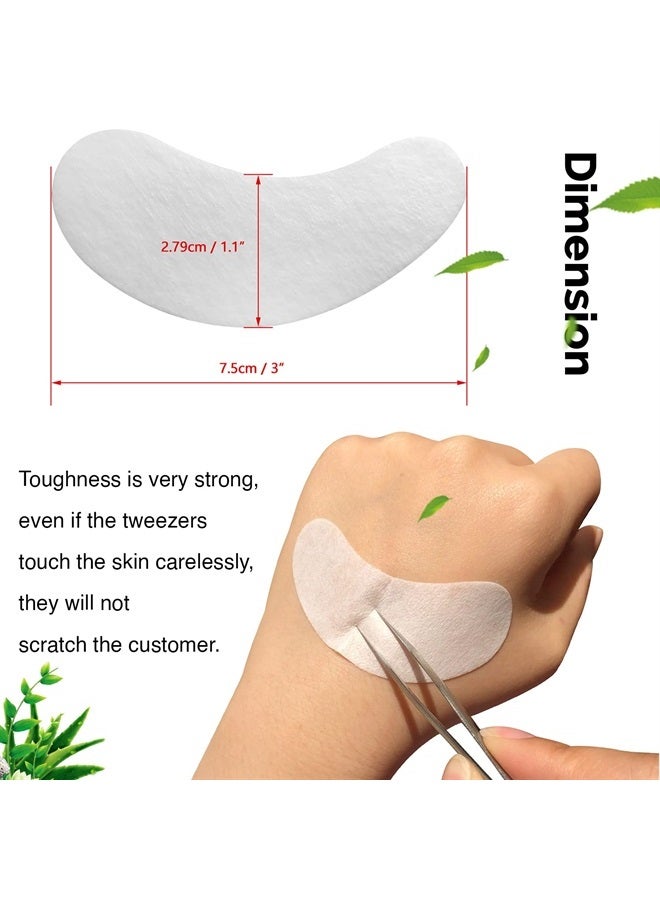 100% Naturel Eyelash Extension Under Eye Gel Pads patches kit Collagen with Aloe Vera Hydrogel Eye Patches set for Eyelash Extension Supplies Tools - 400 pairs