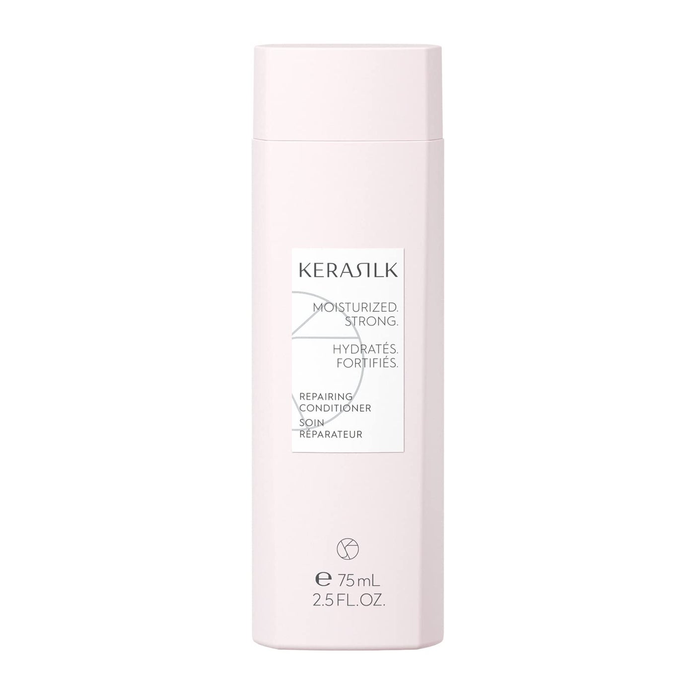 Kerasilk Repairing Conditioner |Deeply Nourishes & Moisturizes | Reduces Breakage & Prevents Further Damage | For Dry, Stressed & Damaged Hair | Ideal For Various Hair Types & Textures | 75ml