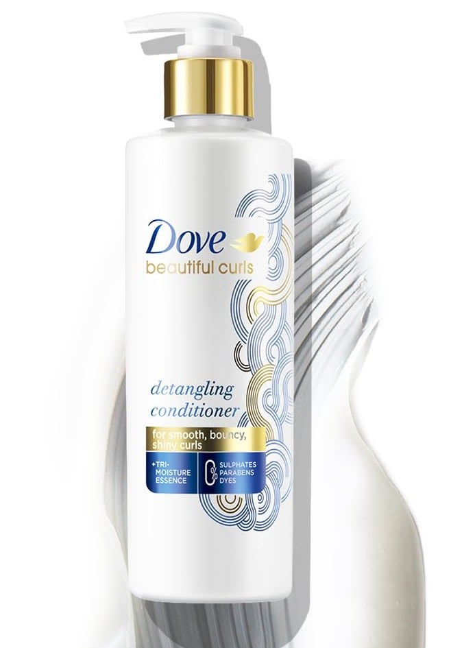 Beautiful Curls Detangling Floral Conditioner 380 Millilitre, For Curly Hair