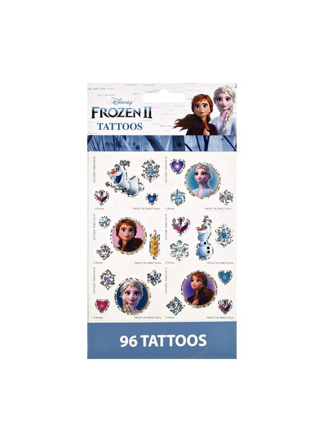 Frozen Foil 96 Temporary Tattoos