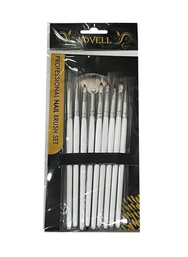 Nail Art Brush Sets 9pcs