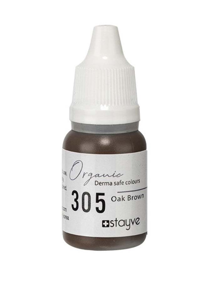 305 Oak Brown Organic Eyebrow Pigment 10ml SOB305