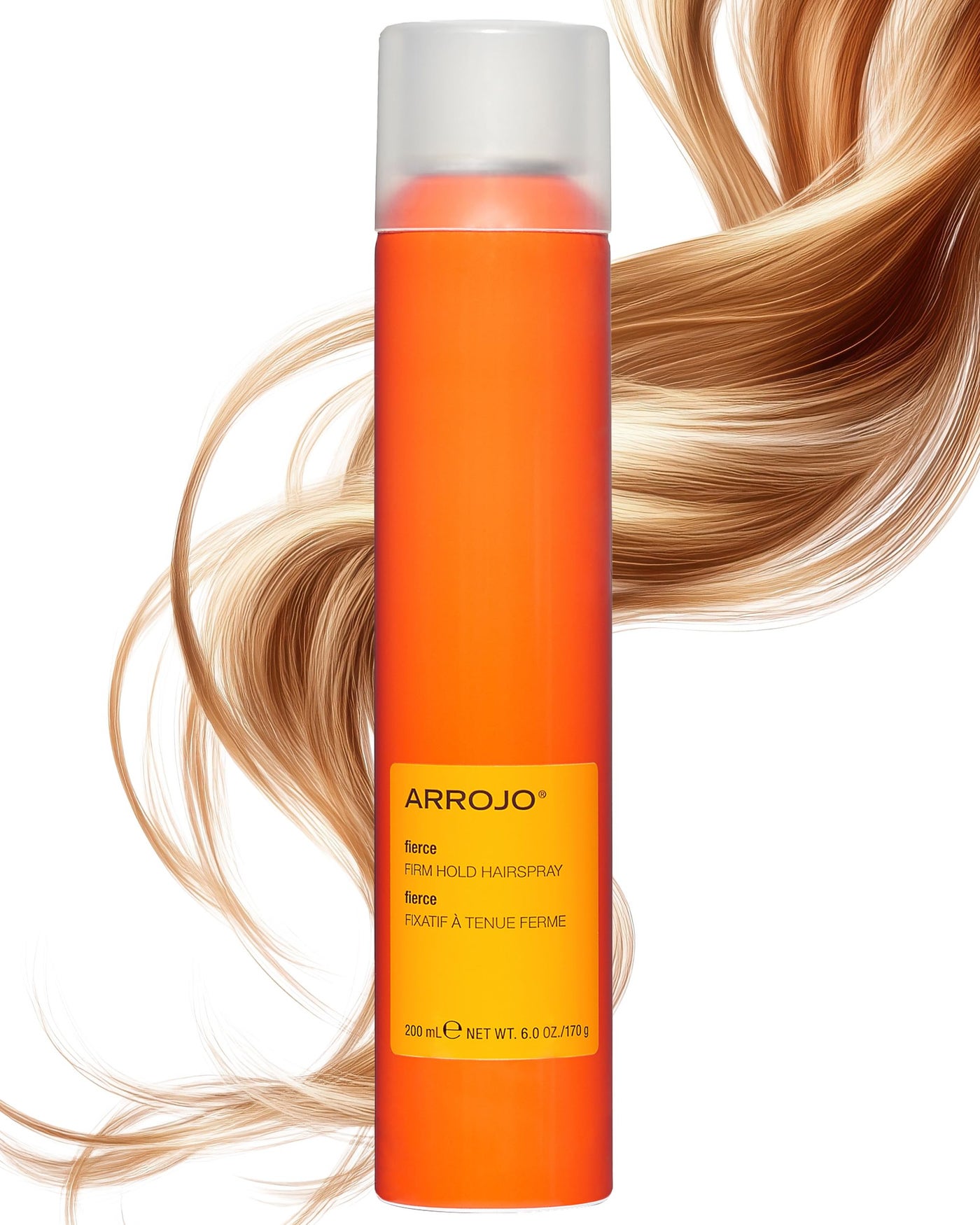 Arrojo Fierce Firm Hold Hairspray â€“ Sulfate & Paraben-Free Firm Hold Hairspray â€“ Anti Humidity Shine Spray for All Hair Types, 6 oz.