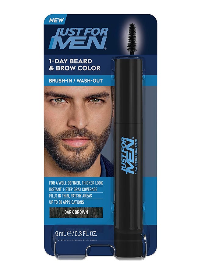 1-Day Beard and Brow Color Dark Brown 9Ml