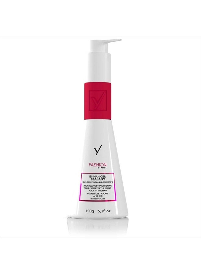 Fashion Stylist Cream | Keratin Hair Straightening Treatment | Smooth System | Extreme Shining Hair | Color Safe | Enhanced with Omega | 5.2 FL Oz