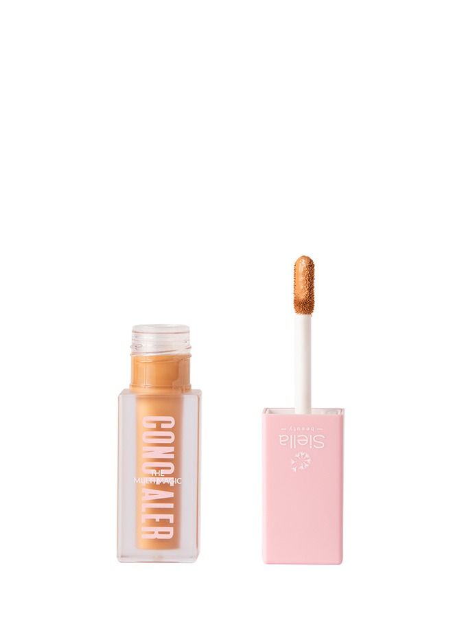 The Multi Magic Lightweight High Coverage Creamy Concealer To Conceal, Brighten, Highlight, and Contour Desired Areas On The Face W6