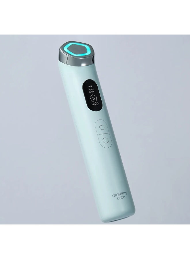 Penta Prime (Mint) 4-in-1 Real Glass Glow Beauty Massager | Volume Care | Fine Line Care and Pore Care | Korean Skin Care