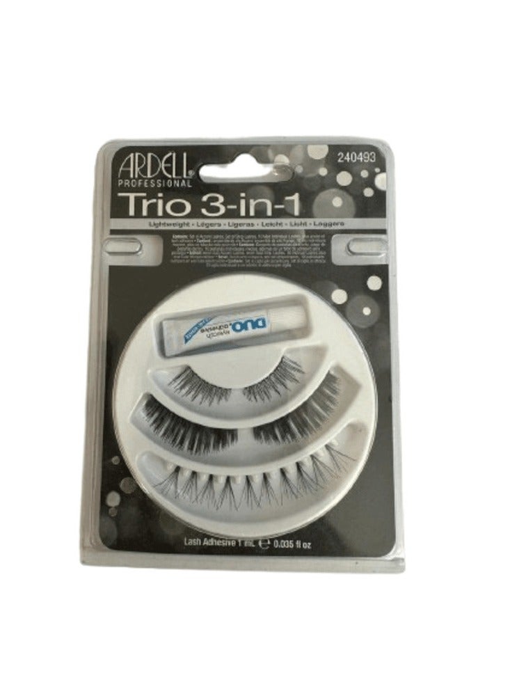 ARDELL Trio 3-in-1 Falshes False Eyelashes Set