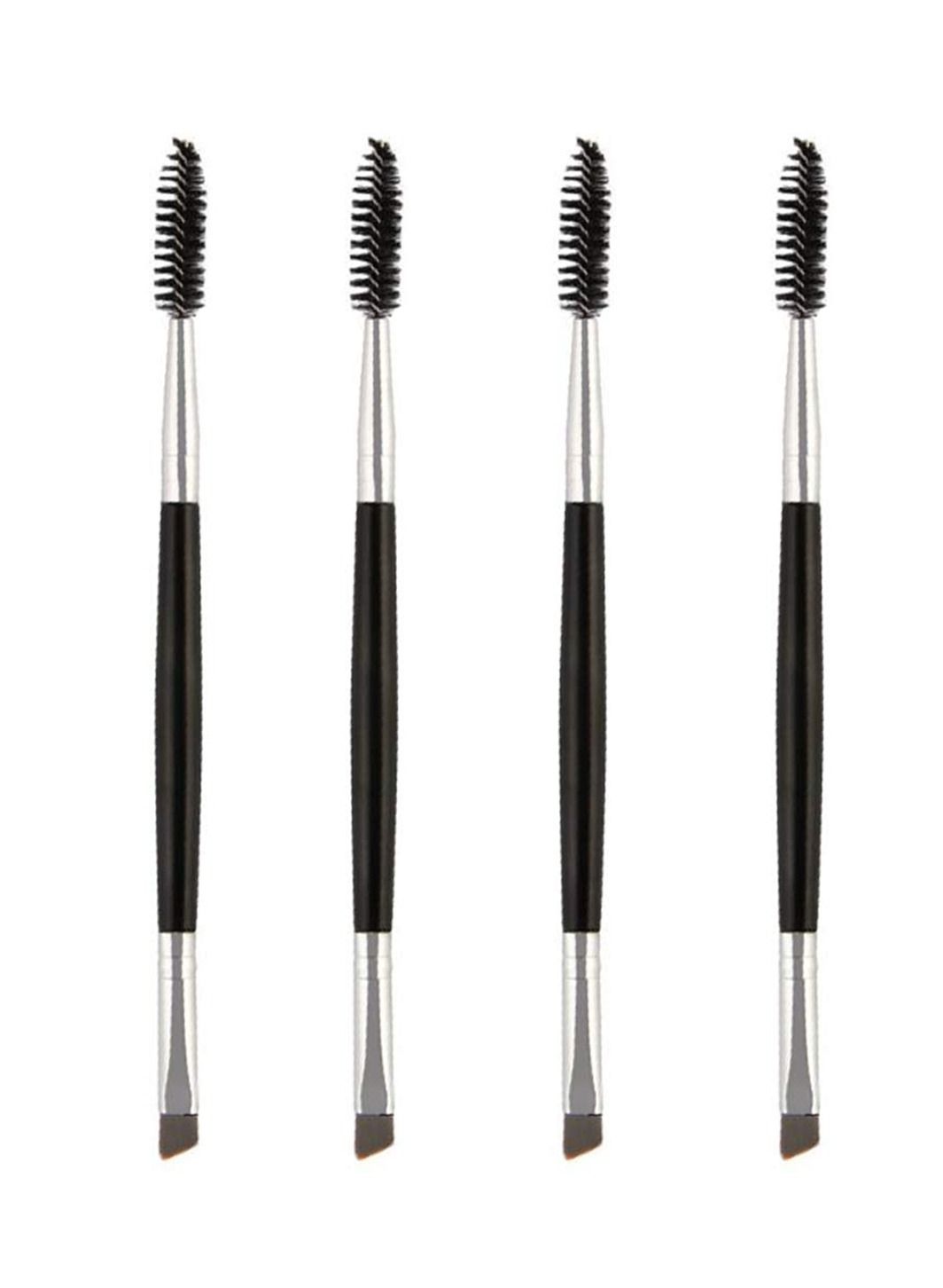 Double Sided Eye Brow Brush, Existing Beauty Henna Eyebrow Tint Brush Angled Eye Brow Comb and Spoolie Suitable for Women Cosmetic Tool