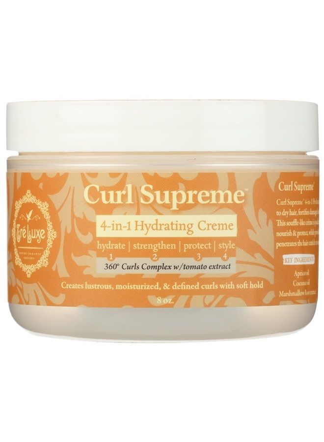 TRELUXE Curl Supreme Styling Creme, 8 OZ