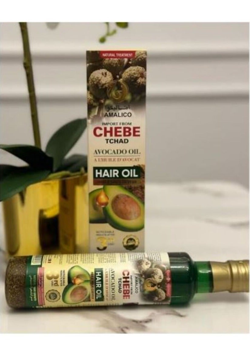 AMALICO CHEBE TCHAD AVOCADO HAIR GROWTH OIL 250ML