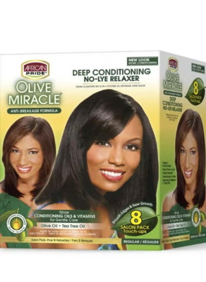 Olive Miracle Relaxer 8App REGULAR Kit