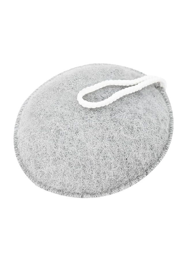 Charcoal Exfoliating Puff, Mesh Body Scrubber, Exfoliating Skin Essential, Removes Dry Skin & Detoxifies, Self-Tanning Prep, Charcoal Infused Bath Puff for Men & Women, Eco-Friendly, 6 Count