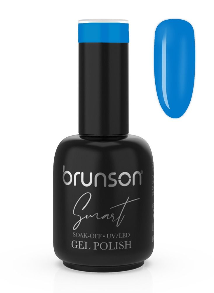 Gel Nail Polish, 15ml Smart Gel Nails Glossy Shine Finish Long Lasting Soak off UV/LED Gel Polish for Nail Art French Manicure Pedicure Salon Quality Chip Resistant Gel Nail Extensions UV Gel  BSM021