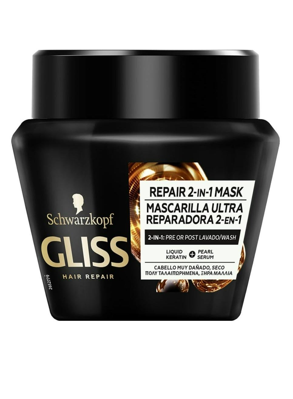 Gliss Repair 2in1 Treatment Dry & Damaged Hair 300 ML