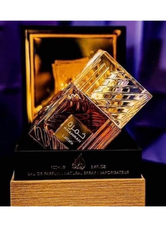 Khamrah Unisex Eau De Parfum by Lattafa 100ml - image 2