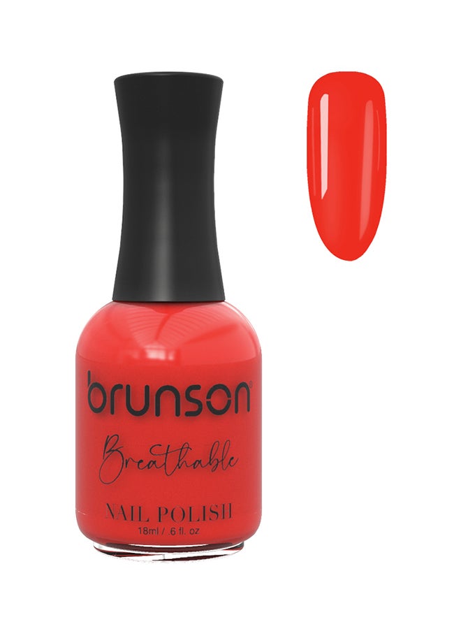 Breathable Nail Polish Halal nail polish Wudu friendly Quick-Dry Vegan long lasting but easy peel off   18ml BH117