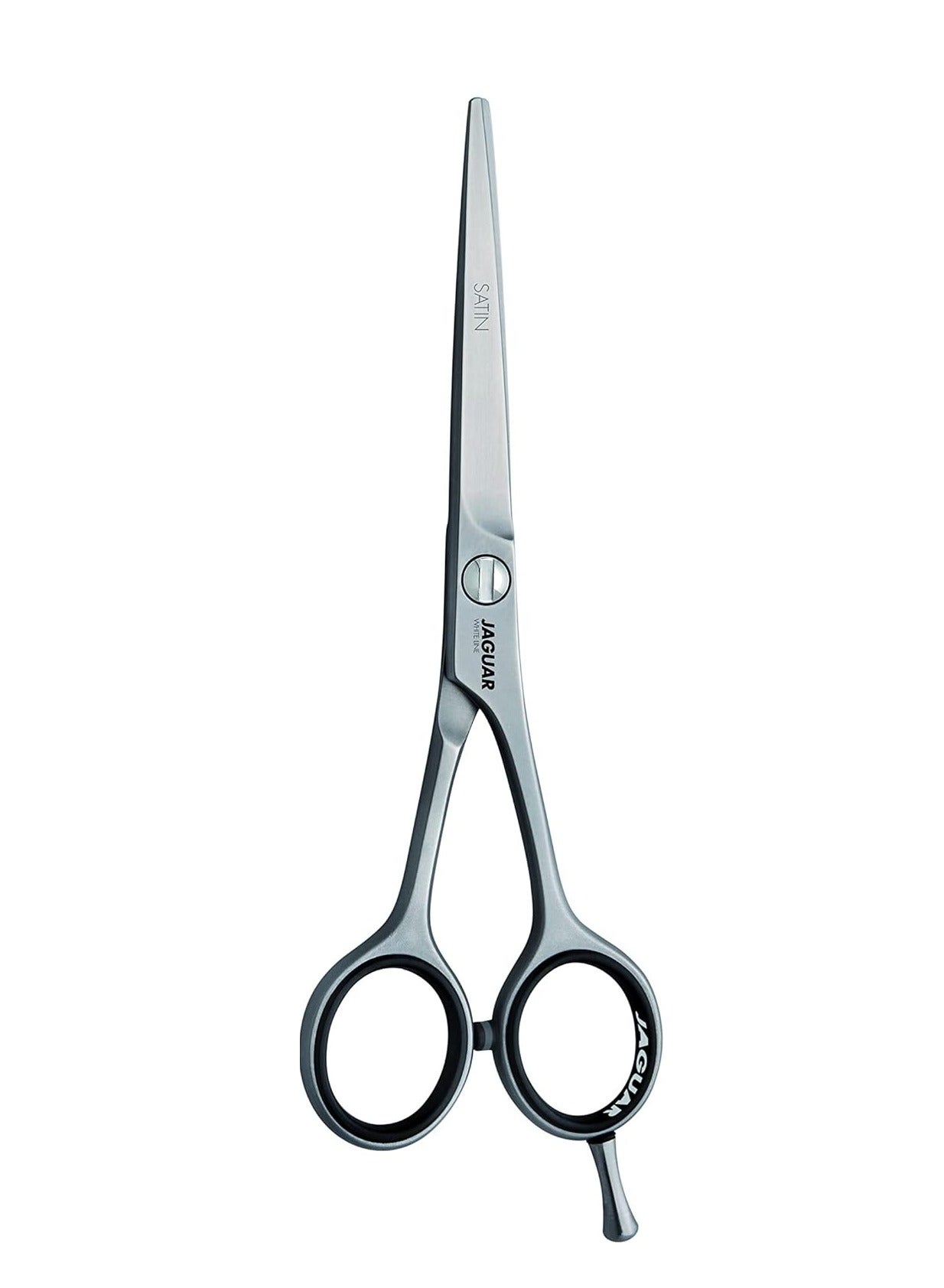 Jaguar White Line Satin Classic Hairdressing Scissors, 6.5-Inch Length, Silver