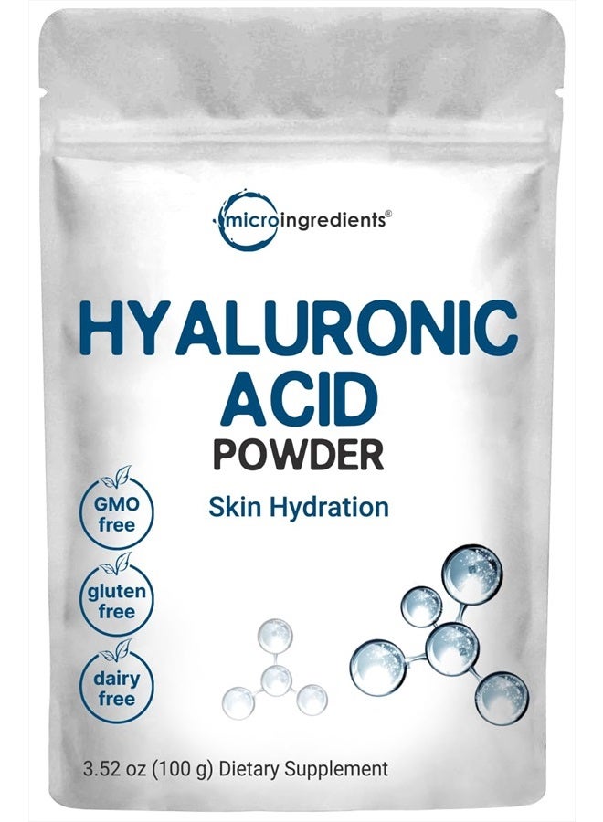 Hyaluronic Acid Serum Powder, Skin Hydration 3.52 oz