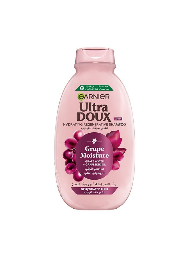 Garnier Ultra Doux Grape Moisture Shampoo 400ML + 600ML - image 2
