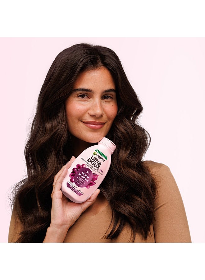 Garnier Ultra Doux Grape Moisture Shampoo 400ML + 600ML - image 4