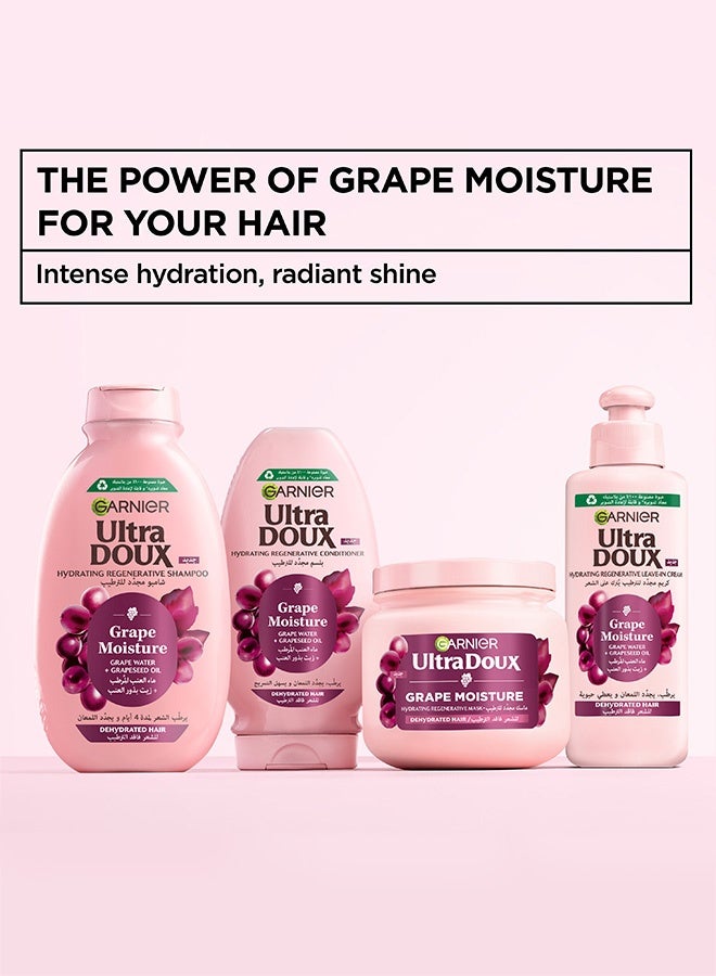 Garnier Ultra Doux Grape Moisture Shampoo 400ML + 600ML - image 6