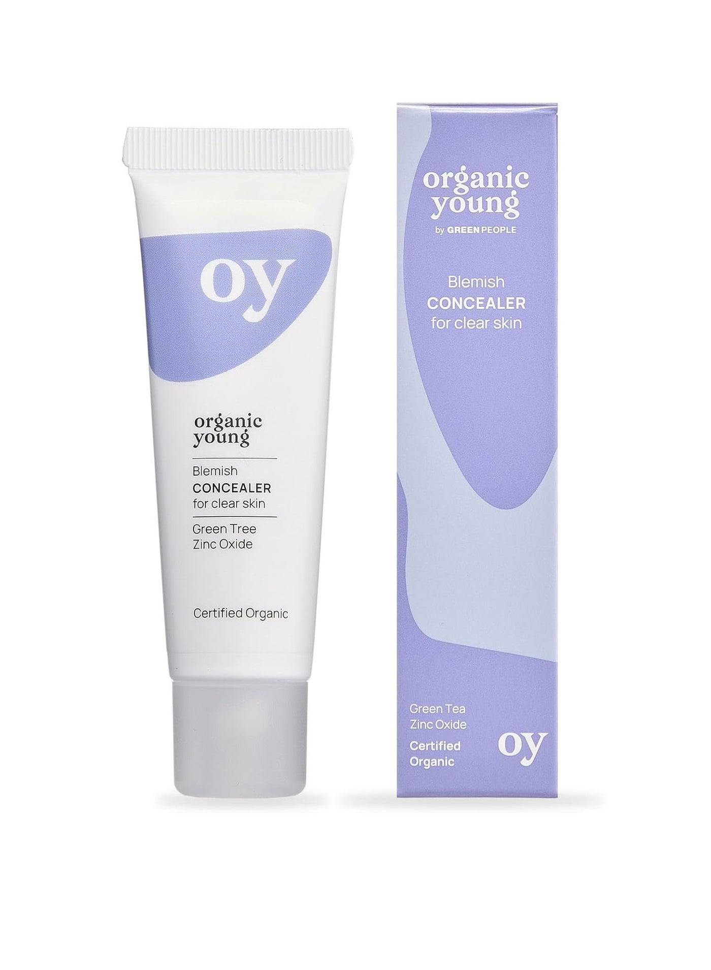 Oy Clear Skin Blemish Concealer 30ml Organic Young Spot Concealer for Teenagers Natural Spot Product for Teens Tweens Paraben Free Ethyl Alcohol Free Cruelty Free and Vegan