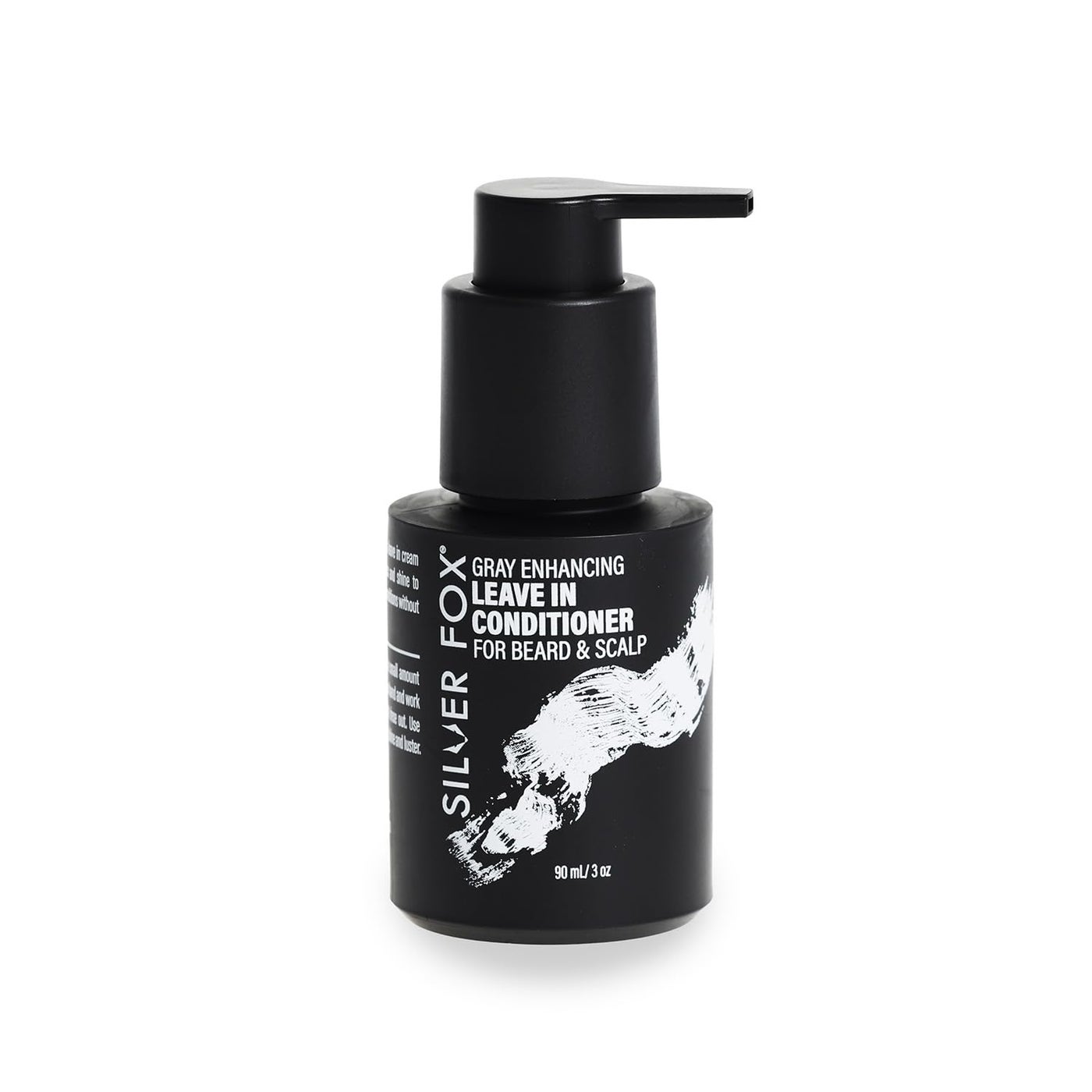 Godefroy Silver Fox Gray Enhancing Beard Brightener For All Hair Types, Leave-In Conditioner Moisturizing Treatment for Gray & Silver Hair Non-Greasy Lightweight for Menâ€™s Beard & Scalp 3 OZ