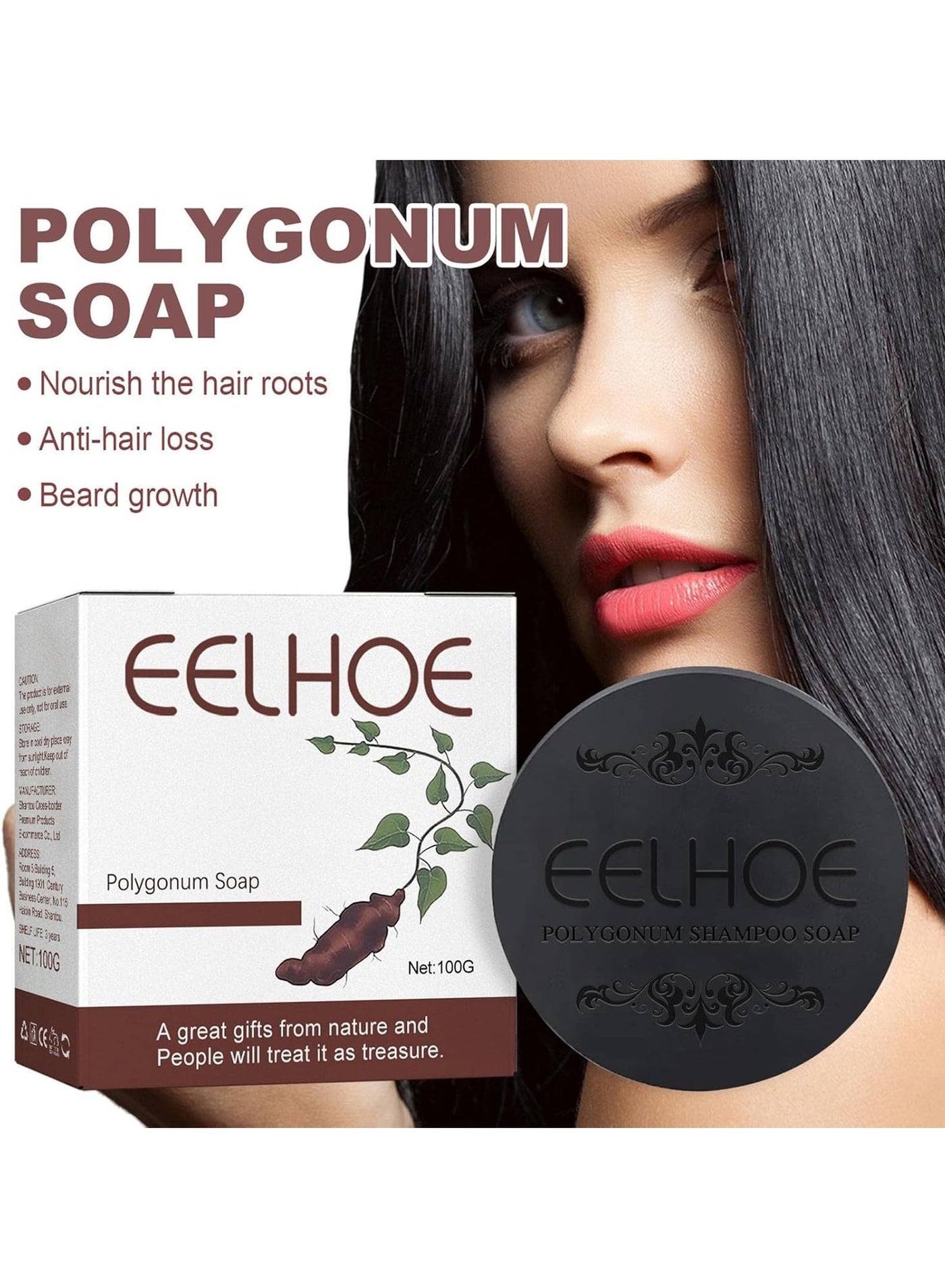 Eelhoe Polygonum Soap, Great Gifts From Nature And People Will Treat It As Treasure - 100 Grams