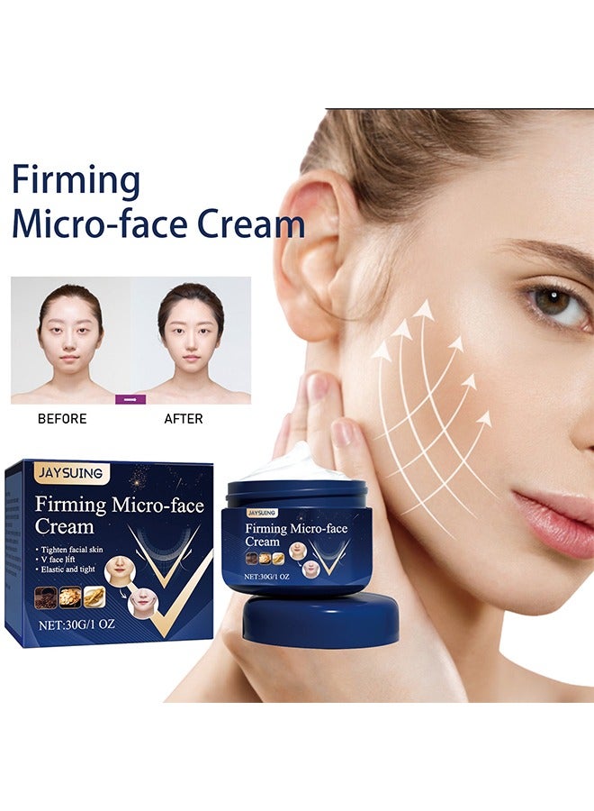 Firming Micro-face Cream,Lifting and Firming Lifting Facial Muscles 30g