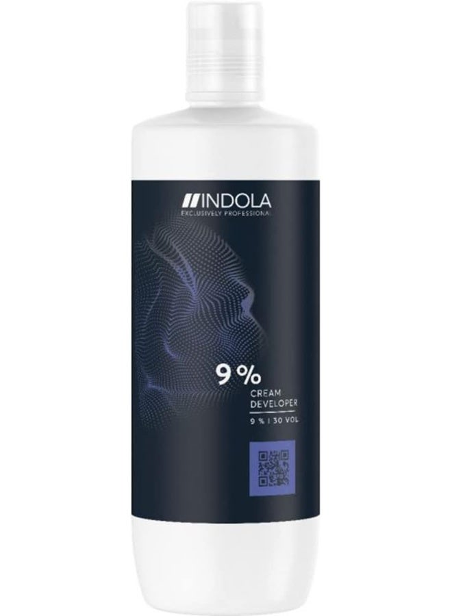 Professional Cream Developer, Caring & Effective Oxidation Process, 9%, 30 VOL, 1000ml