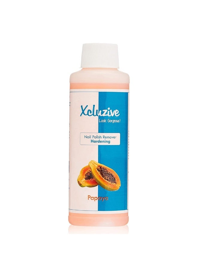 - Hardening Nail Polish Remover With Papaya Fragrance 120ml