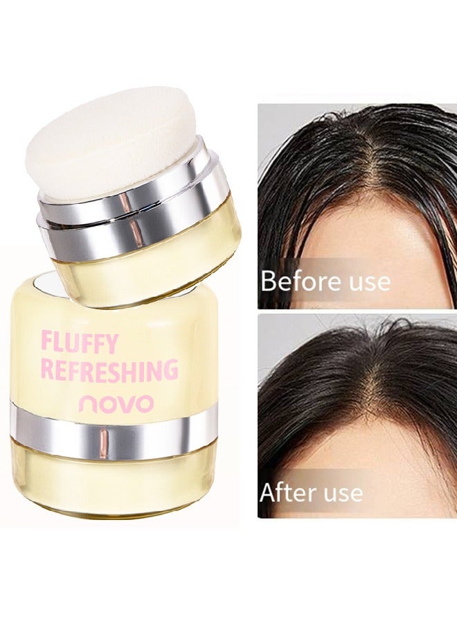 Flutty refreshing -Hair Styling Powder, Oil-Control Easy to Apply Lightweight Texturizing Matte Finish Strong Hold Hair Volume Powder, Create Natural Look for Unisex