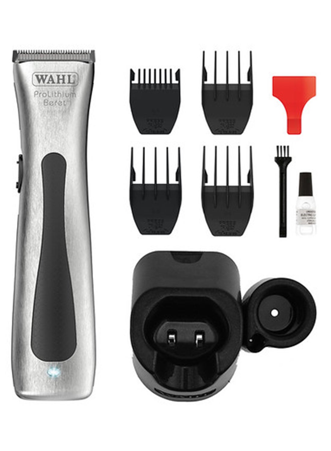 Wahl Professional Beret Pro Lithium Trimmer | Cord-Cordless | 4 Attachment Combs | Beret Blade | 3 Pin - GCC - image 3