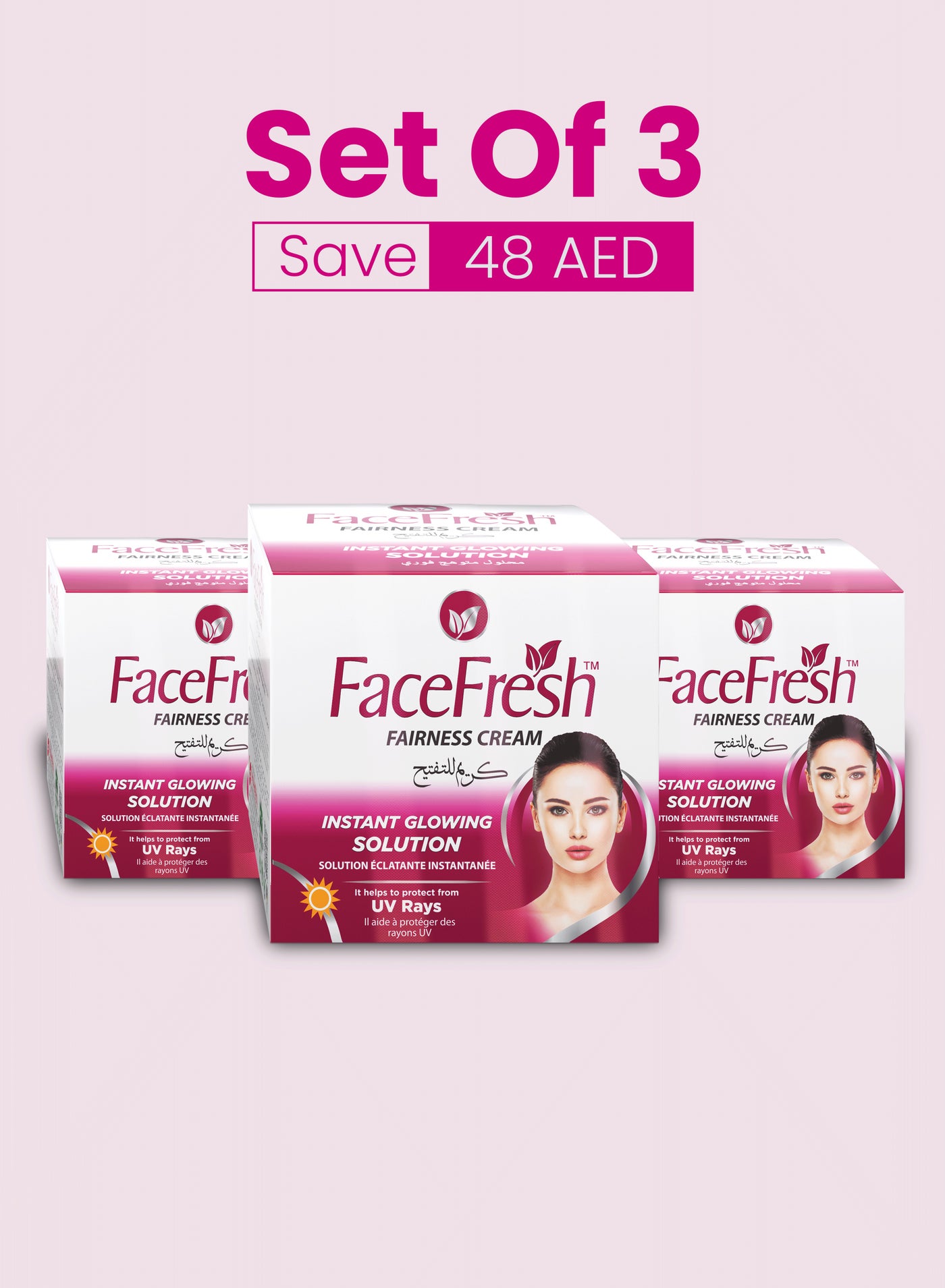 Face Fresh Radiance Jar (Set of 3)