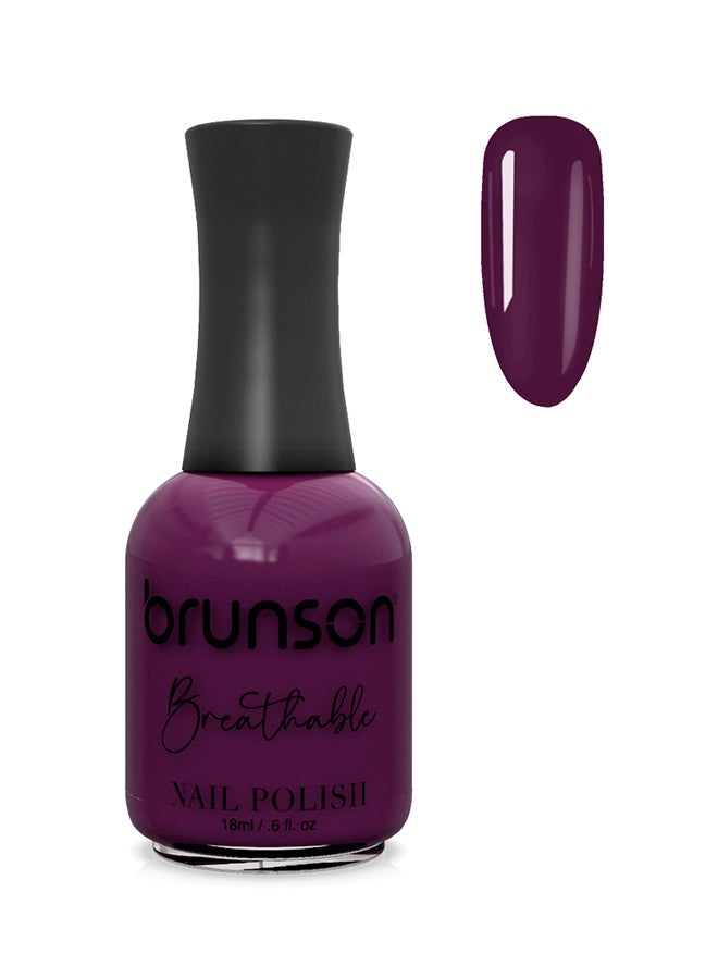 Breathable Nail Polish Halal nail polish Wudu friendly Quick-Dry Vegan long lasting but easy peel off   18ml BH123