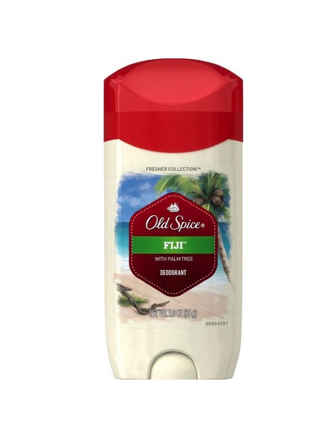 Fresh Collection Fiji Scent Men's Deodorant 3 Oz, Pack of 3