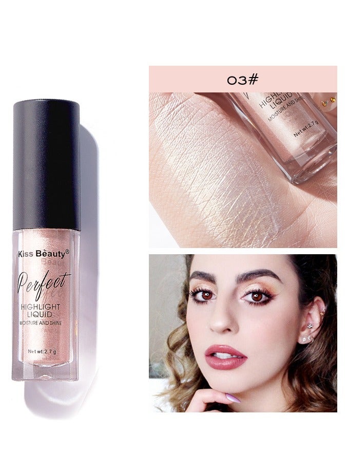 3D Contouring Highlighter Liquid & Powder – Brightening Face & Eye Highlighter