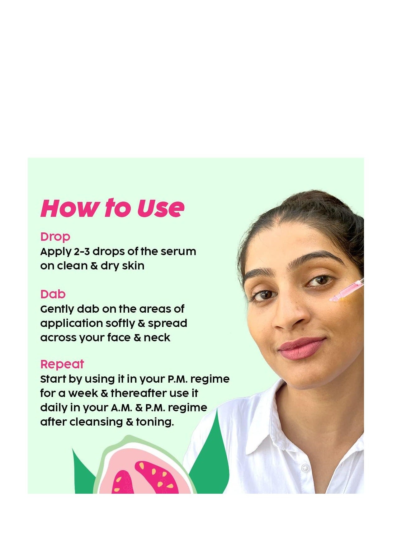 10% Vitamin C Face Serum (20ml) for Skin Brightening & Even toned complexion with Guava Extract, Hyaluronic acid & Pentavitin, for Women & Men All Skin Types - image 7