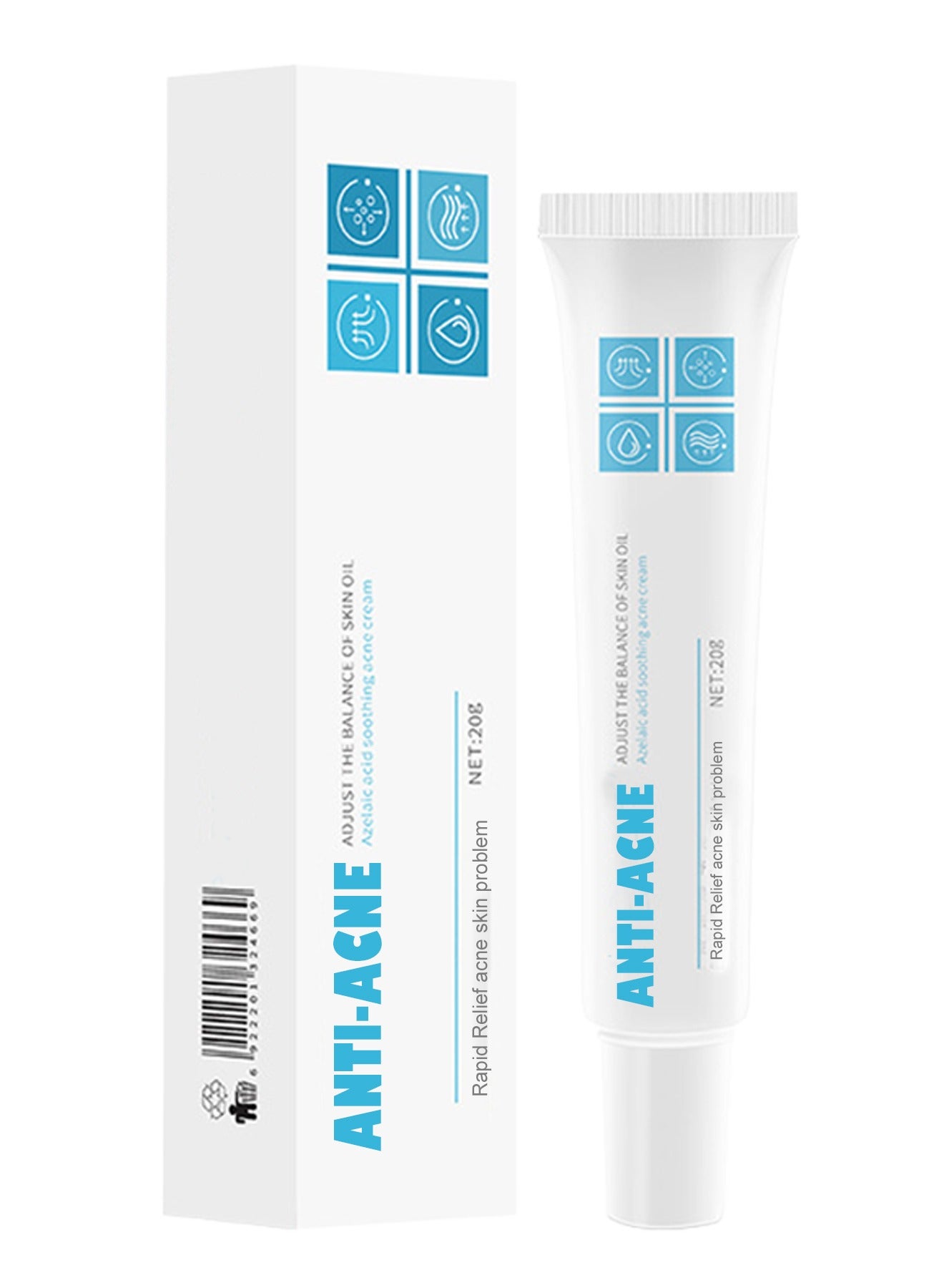 Azelaic Acid Acne Cream Salicylic Acid Nicotinamide Acne Cream Shrinking Zits Acid Treatment Suitable For All Skin Types Effective Acne Spot Treatment Unblock Pores