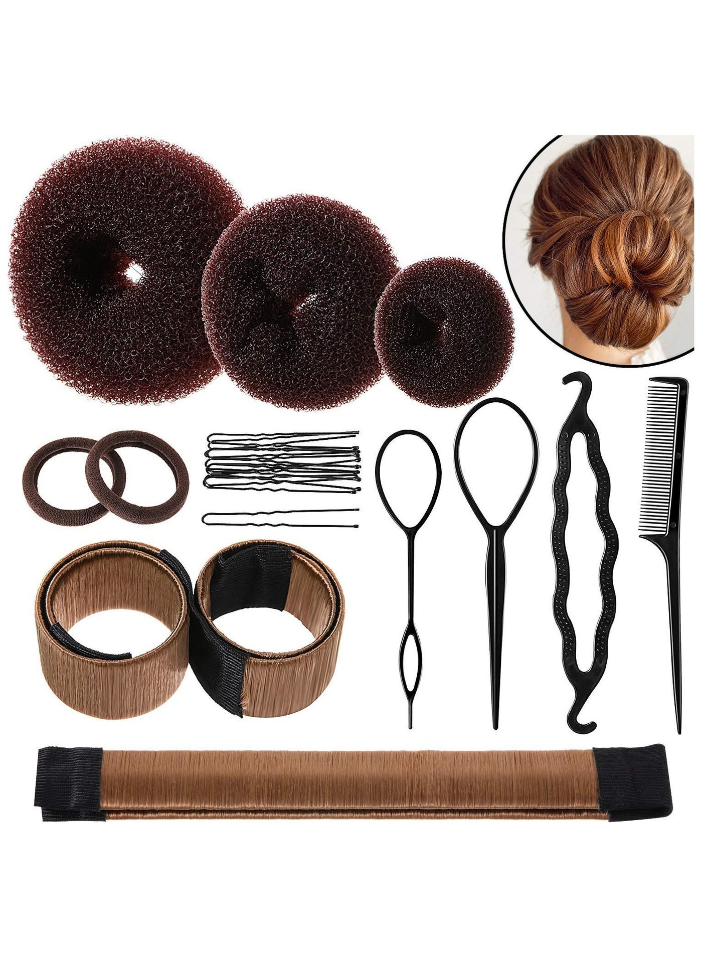 Hair Design Styling Tools Accessories DIY Hair Accessories Hair Modelling Tool Kit