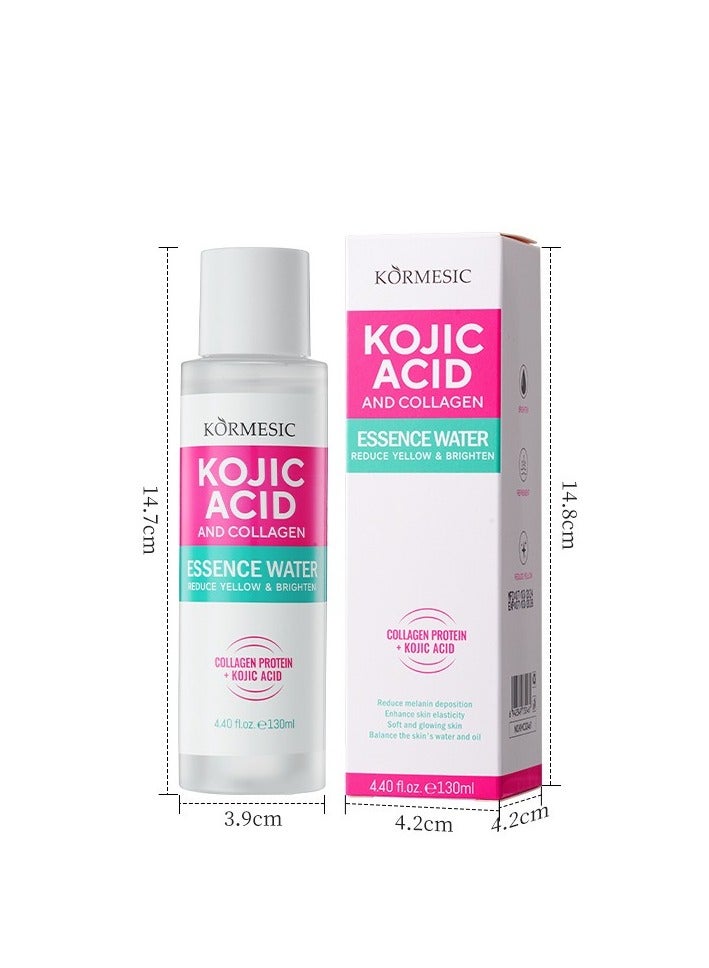 Kojic Acid Collagen Essence Water 130ml | Even Skin Tone, Deep Hydration