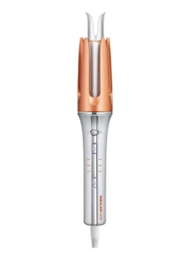 It Curl One Touch 25mm Automatic Hair Curler | Fast Heating Curling Iron with Ceramic Coated Barrel | One-Button Operation with Left/Right Rotation | Anti-Tangle & Anti-Scald Design | Instant Curls for All Hair Types – Safe & Travel-Friendly