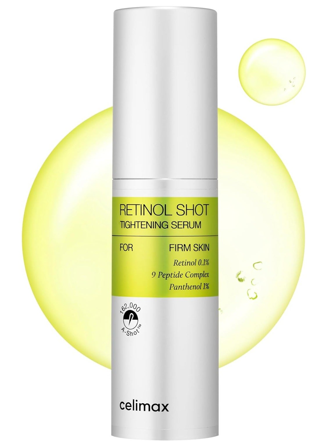 Vita A Firming Serum with Retinol and Peptides, for Pore Care and Skin Smoothing, 30ml