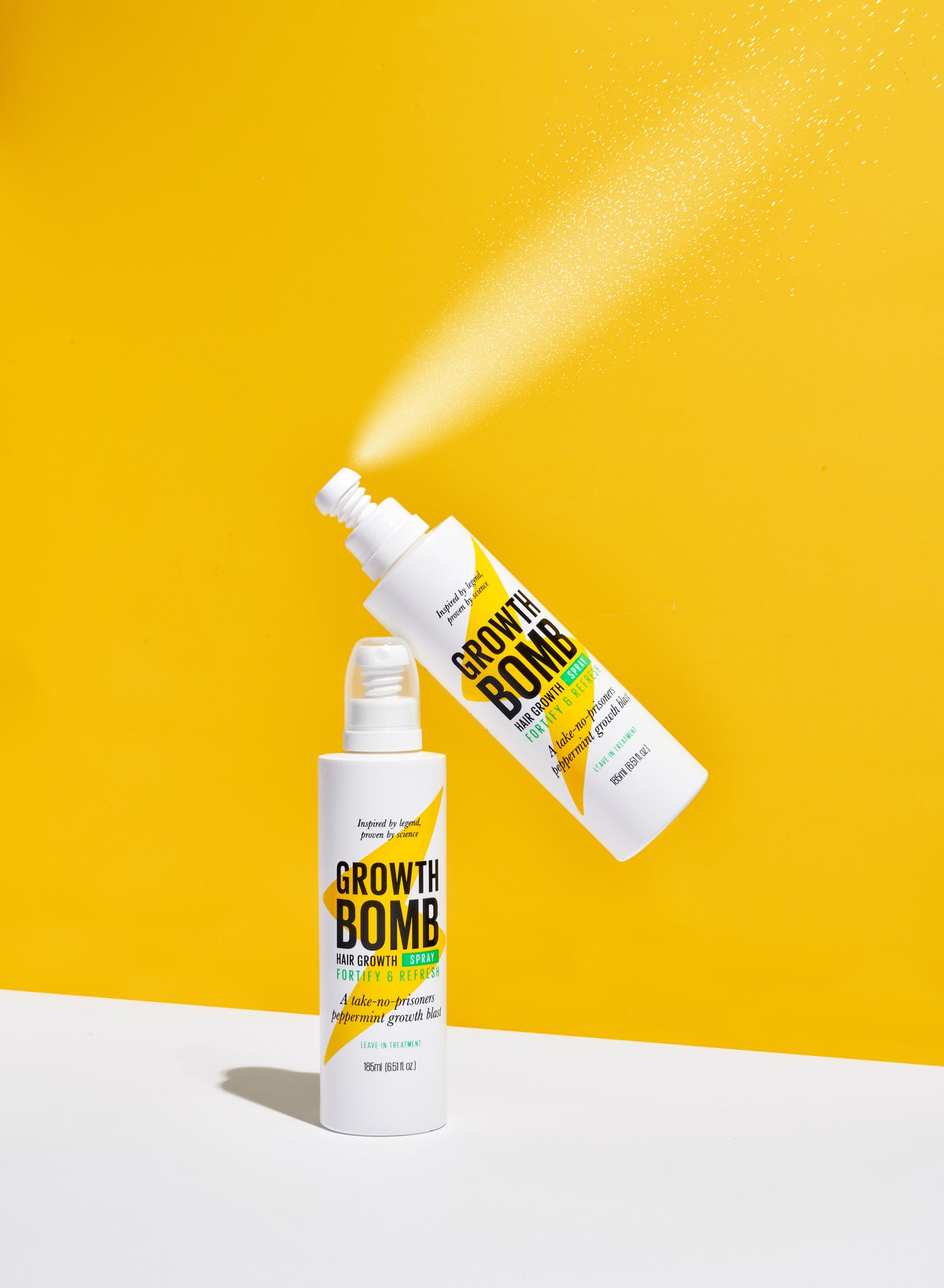 Leave-In Hair Growth Spray with Caffeine & Antioxidants - Boosts Hair Volume, Protects Against Breakage & Hydrates Strands (185 ml) - image 2