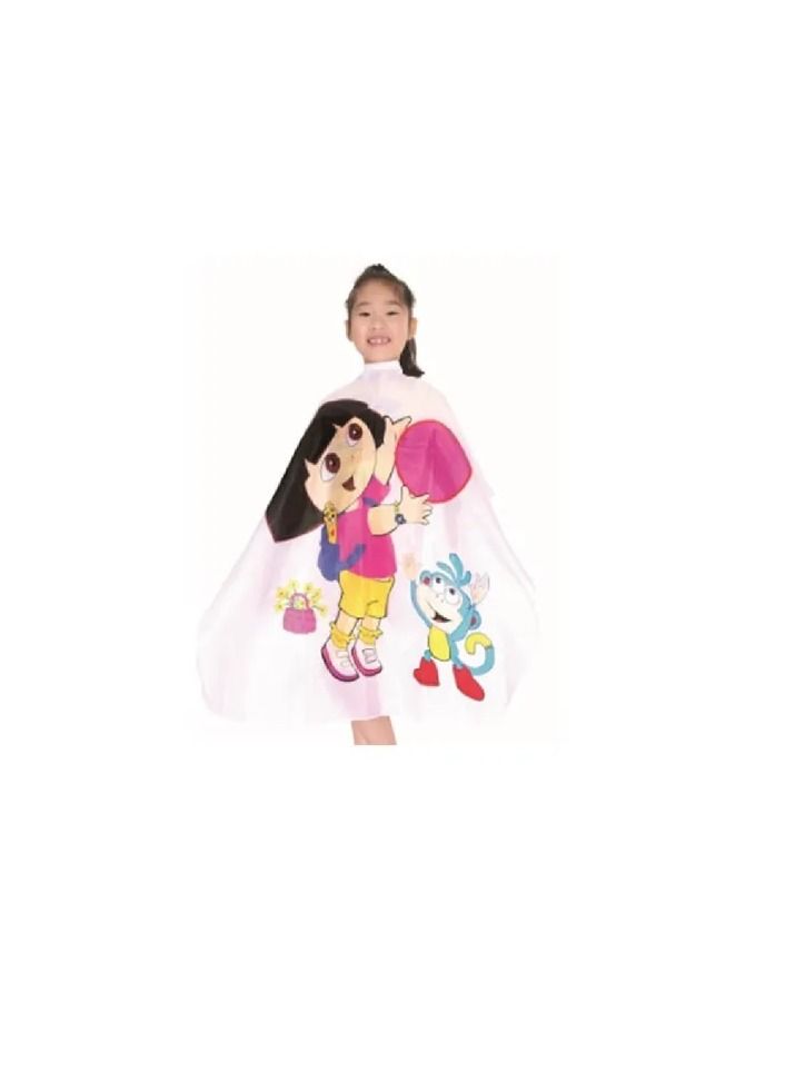 Kids Cape For Hairdressing White 95x120cm